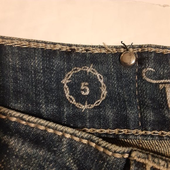 Trinity Ranch Women's Embellished Studded Jeans Size 5 - Picture 8 of 11